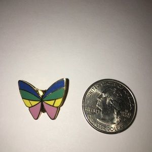 Butterfly pin